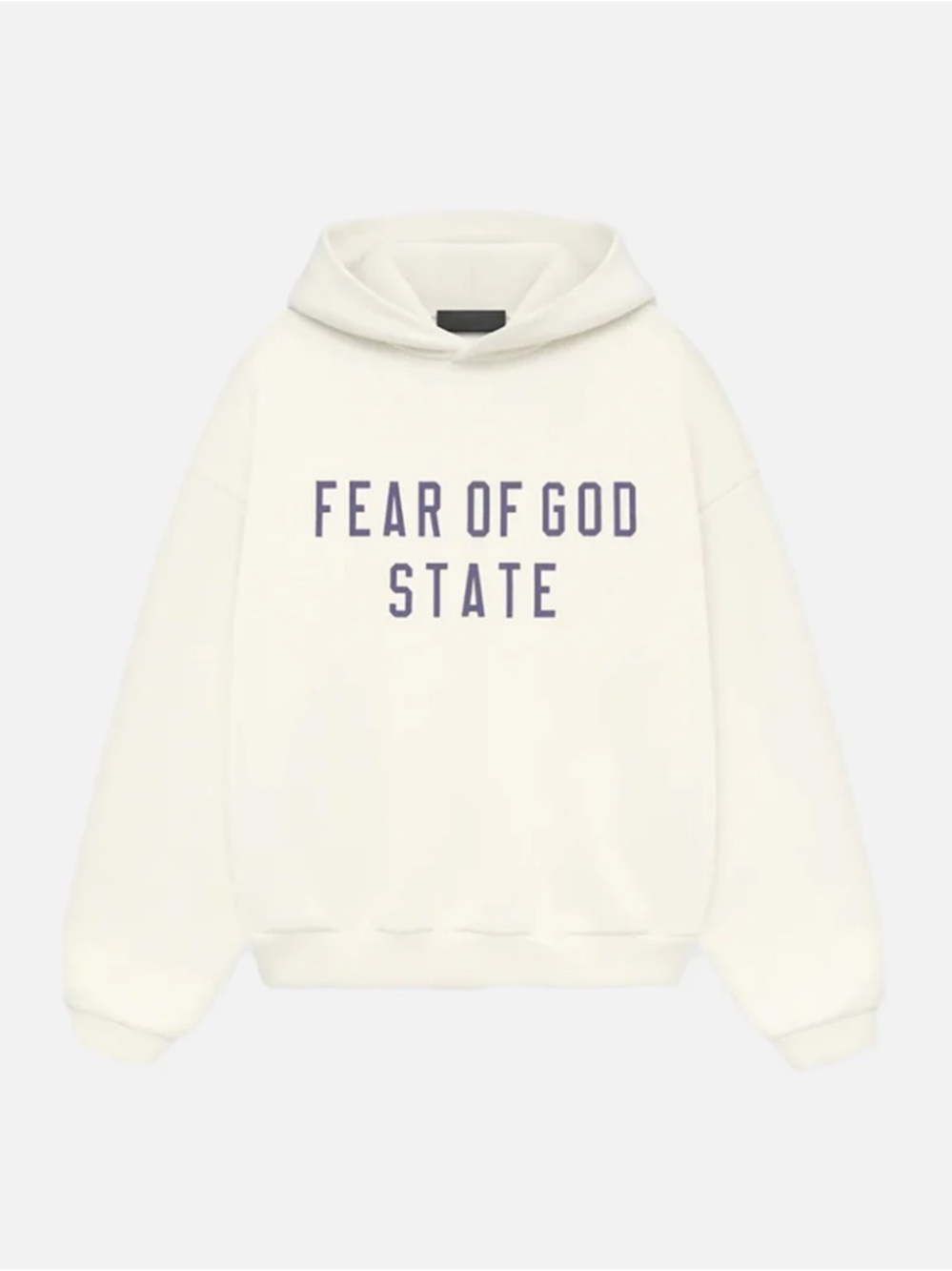 Fear of God Essentials Kids Fleece Hoodie Shell and Purple
